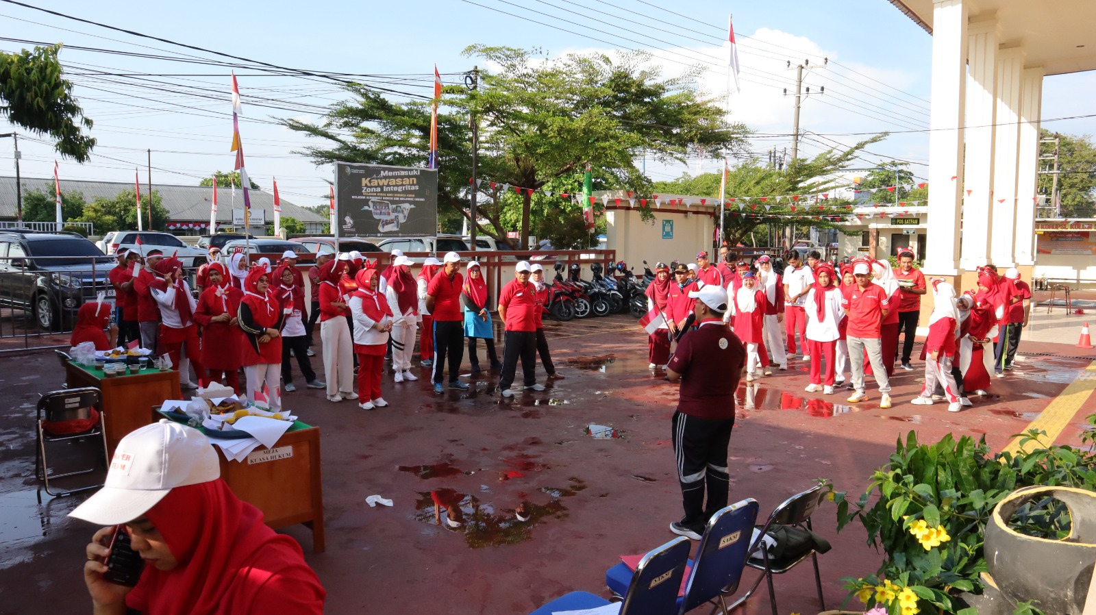 pembukaan pelaksanaan lomba