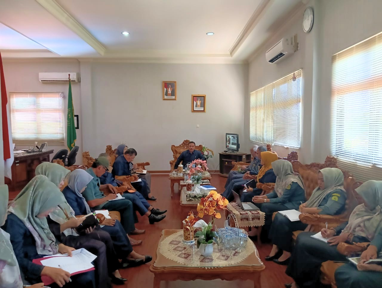 rapat pembinaan dan evaluasi