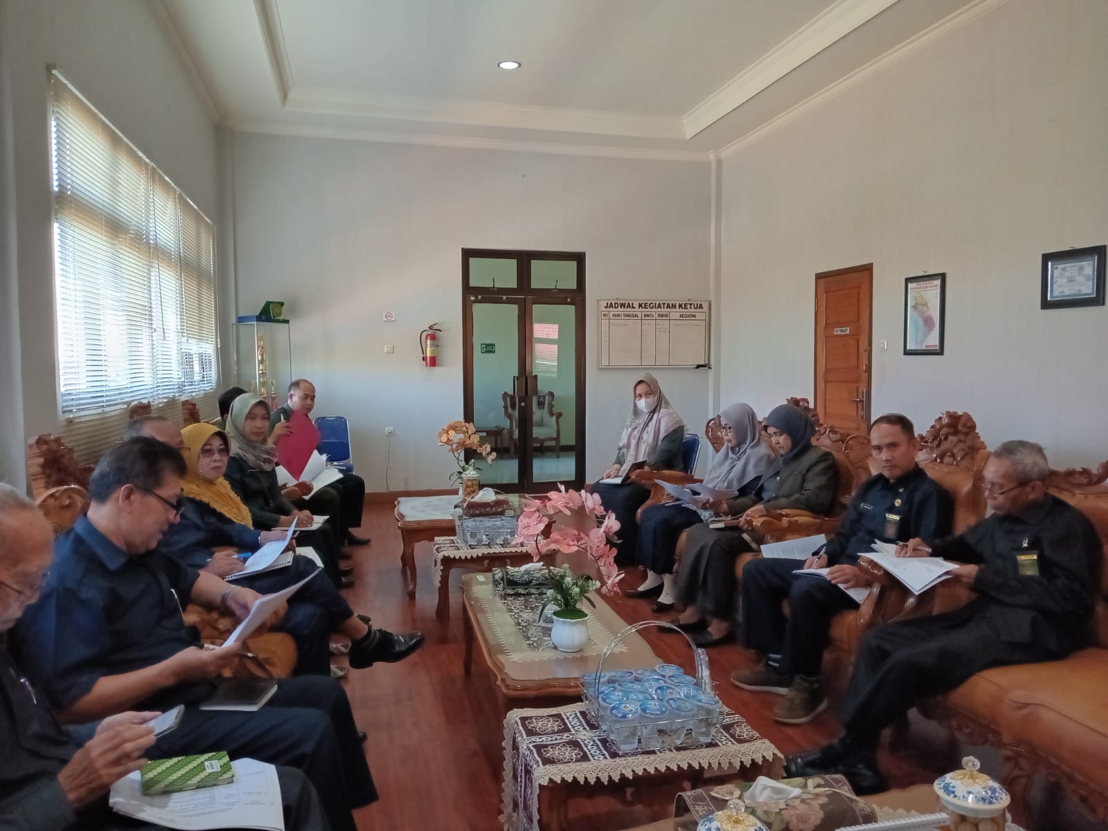 rapat pembinaan pagi 4